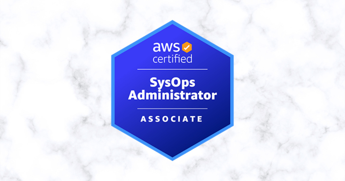 AWS Certified SysOps Administrator Associate 合格体験記 な～な～ななな～